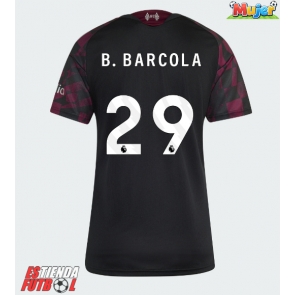 Liverpool Bradley Barcola #29 Tercera Equipación Mujer 2026-27 Manga Corta